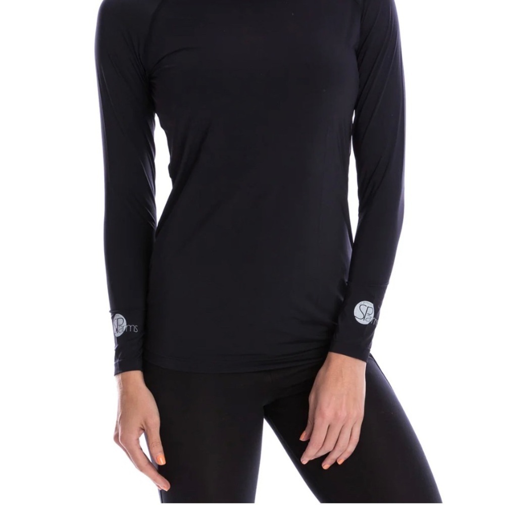 SParms Sun Protection High Neck Quick Dry Golf Short Large NEW